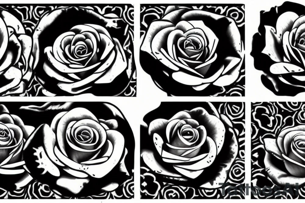 roses tattoo idea