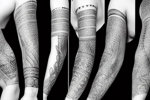 Sleeve tattoo tattoo idea