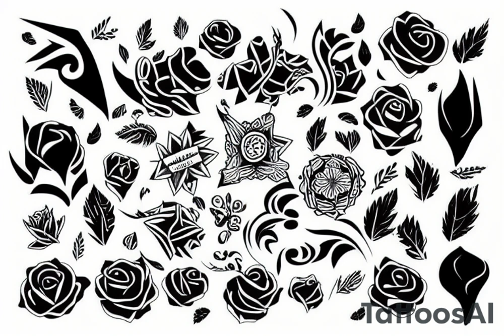 Sleeve tattoo tattoo idea