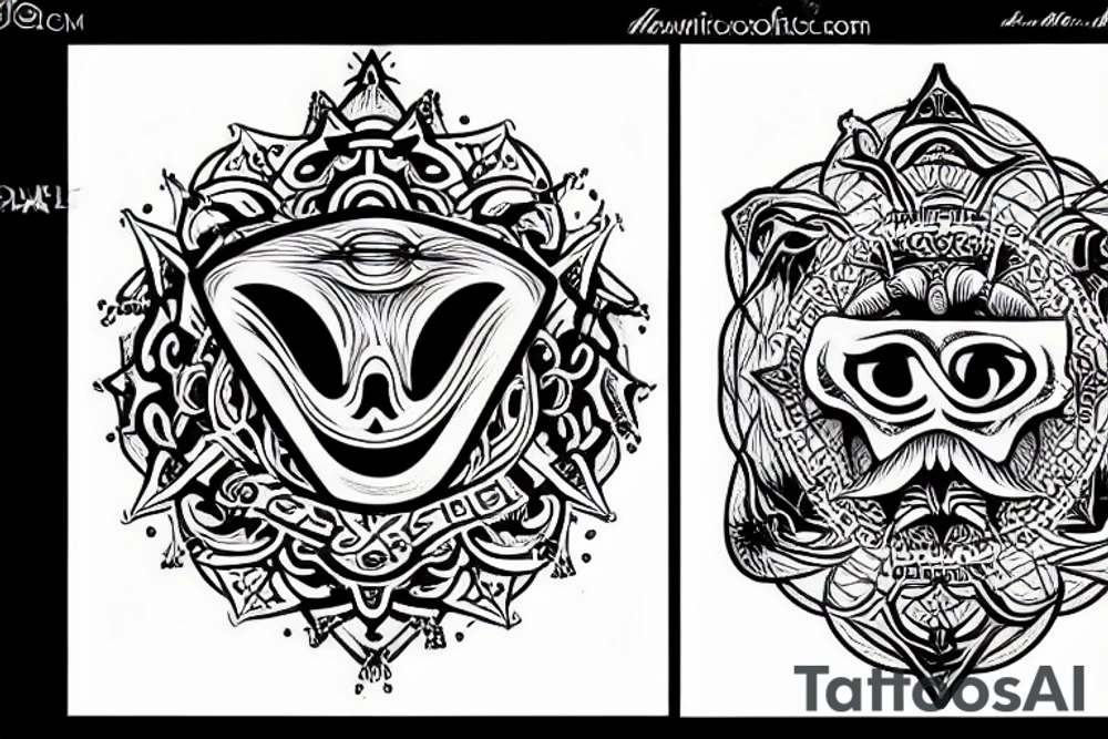 occult tattoo idea