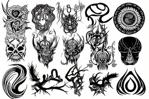 occult tattoo idea