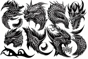 Drago tattoo idea