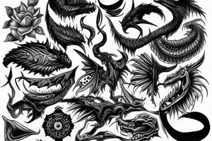 Drago tattoo idea