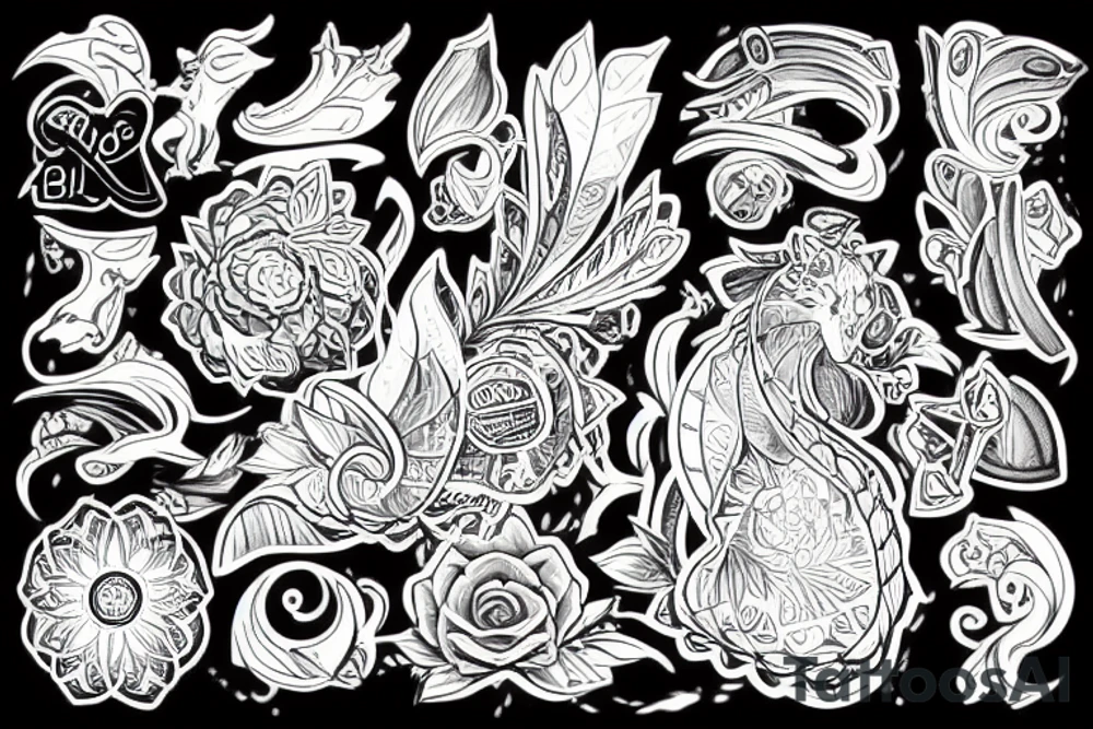 Дерево природа длинная ветка плече tattoo idea