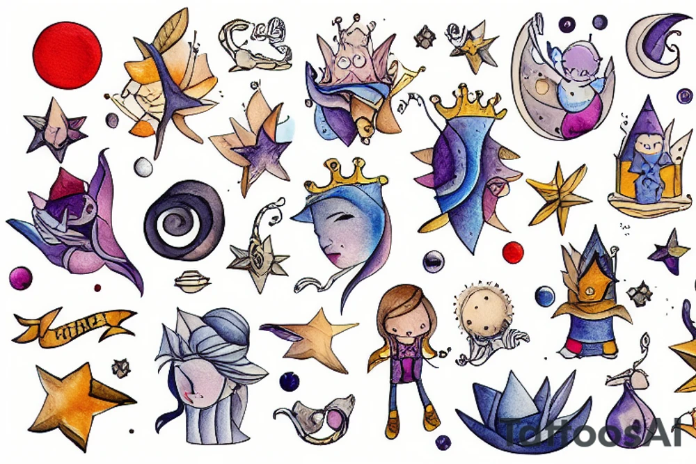 Le petite prince tattoo idea