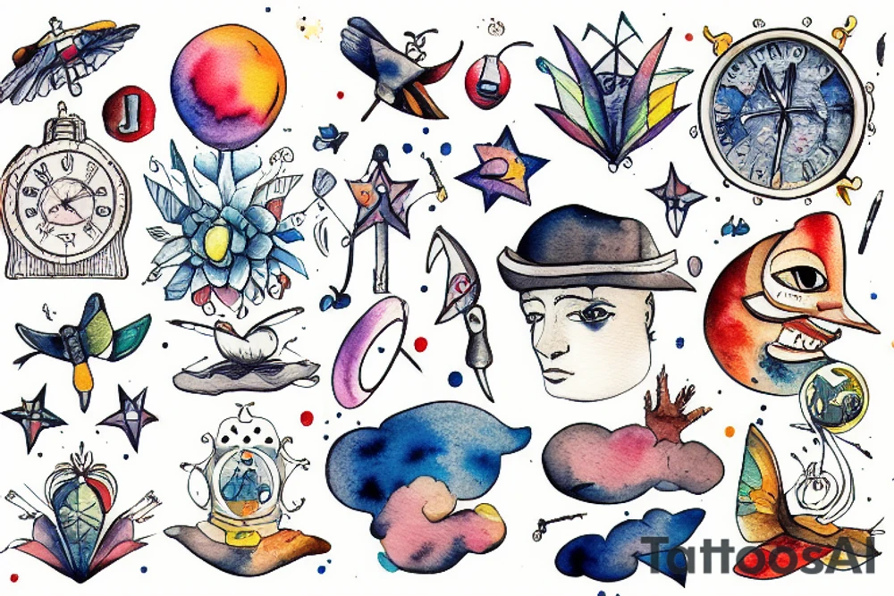 Antoine de Saint-Exupéry tattoo idea