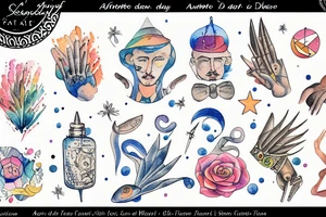 Antoine de Saint-Exupéry tattoo idea