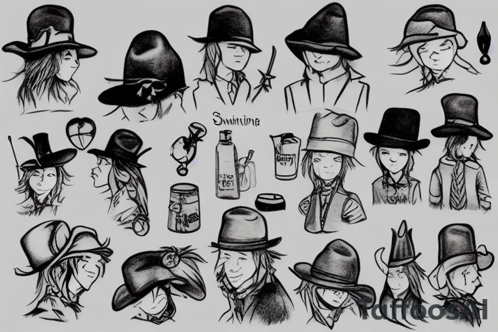 Snufkin detective tattoo idea