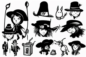 Snufkin detective tattoo idea