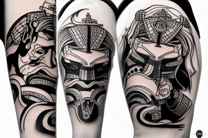 SAMURAI FUTURE tattoo idea