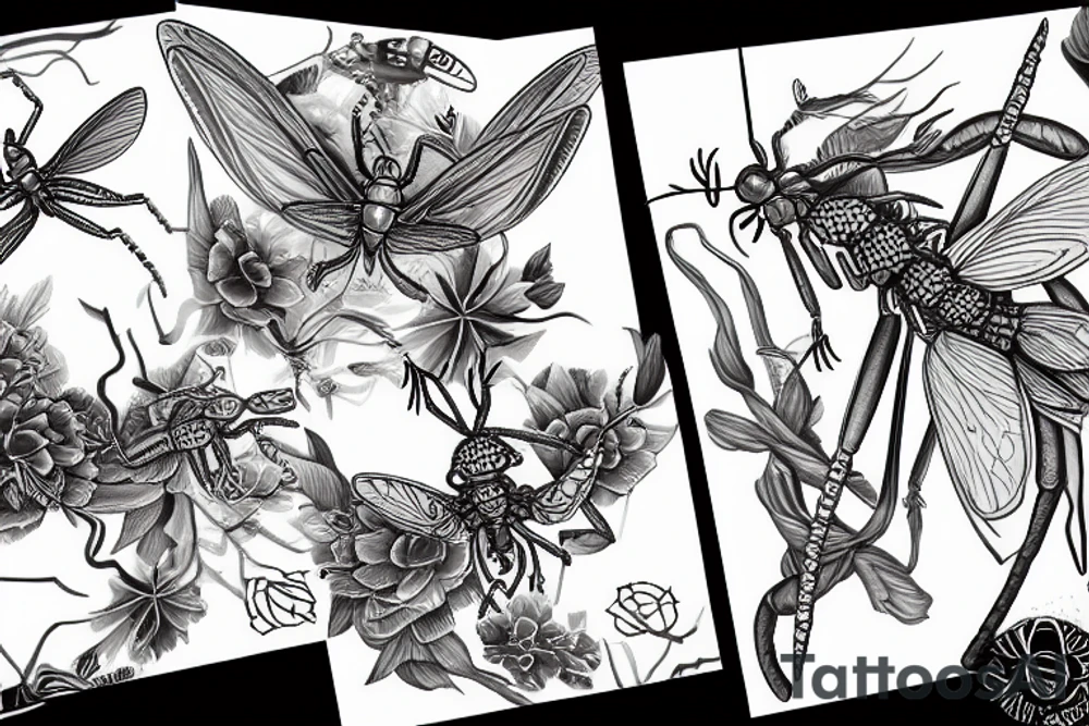 Mantis tattoo idea