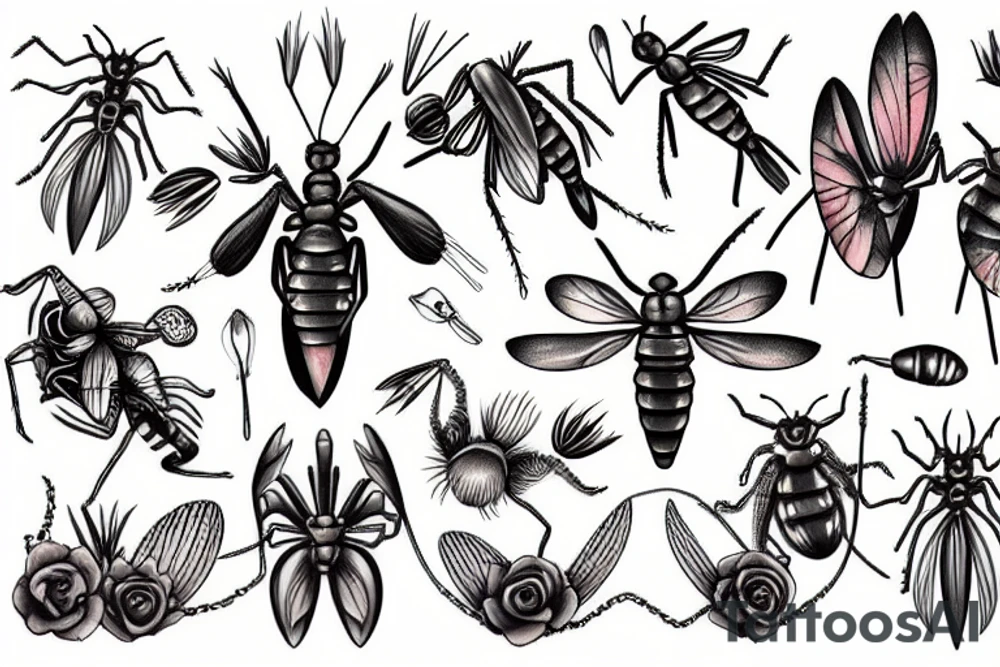 Mantis tattoo idea