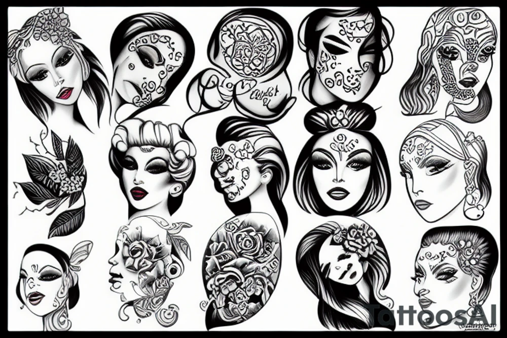 bimbo tattoo idea