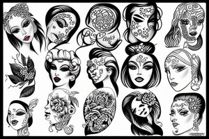 bimbo tattoo idea