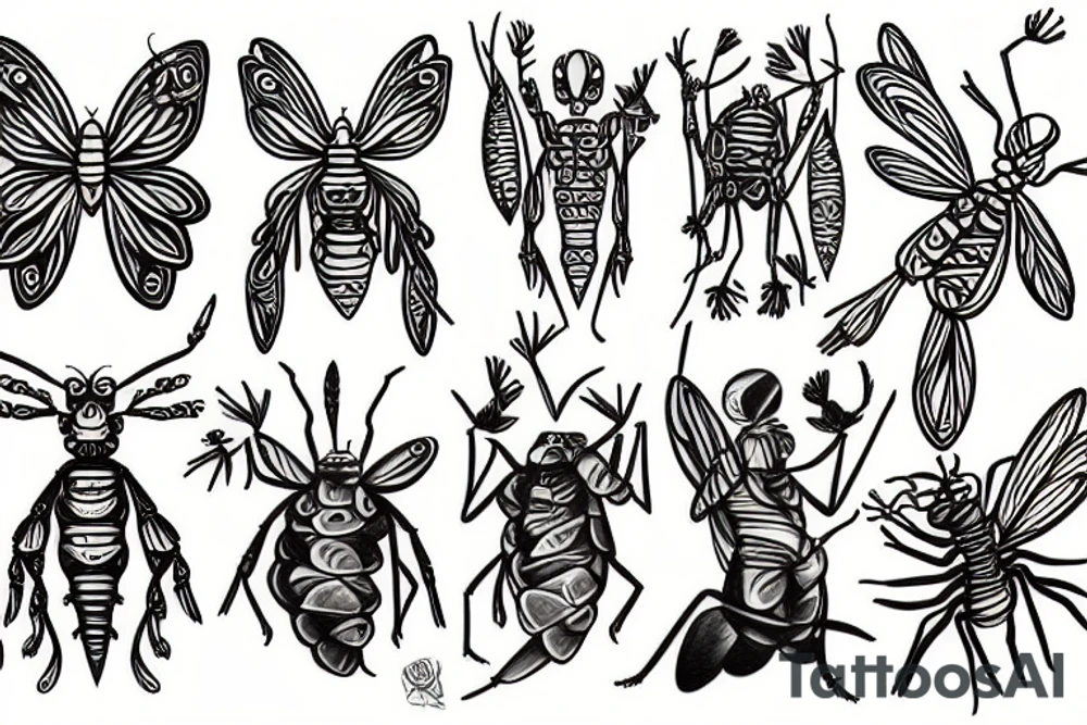 Mantis tattoo idea