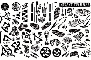 meat barn club tattoo idea