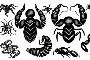 scorpion tattoo idea