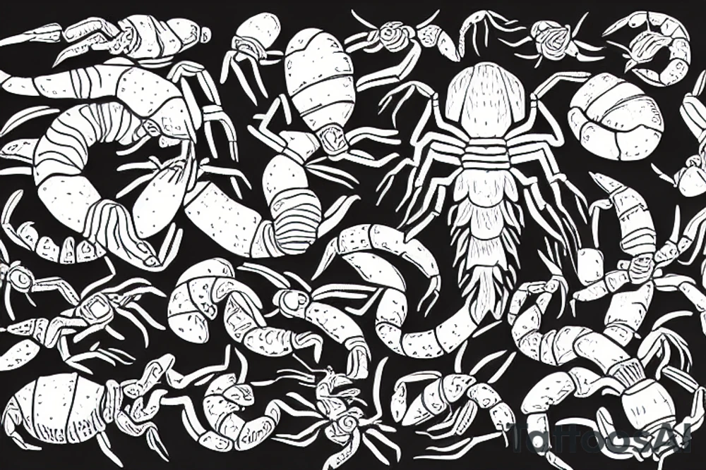 scorpion tattoo idea