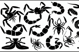 scorpion tattoo idea