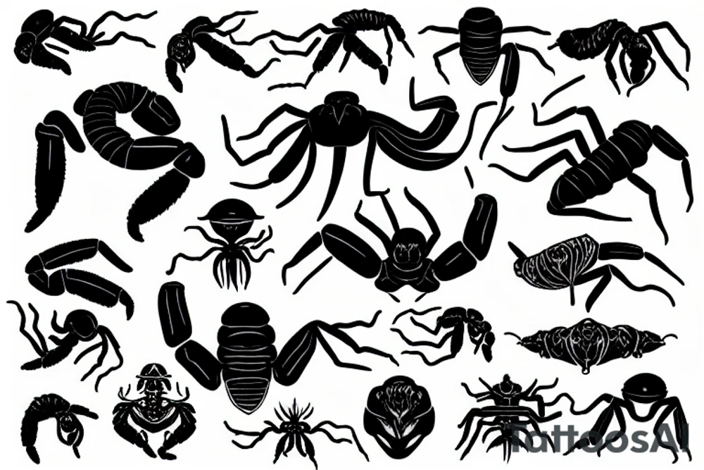 scorpion tattoo idea