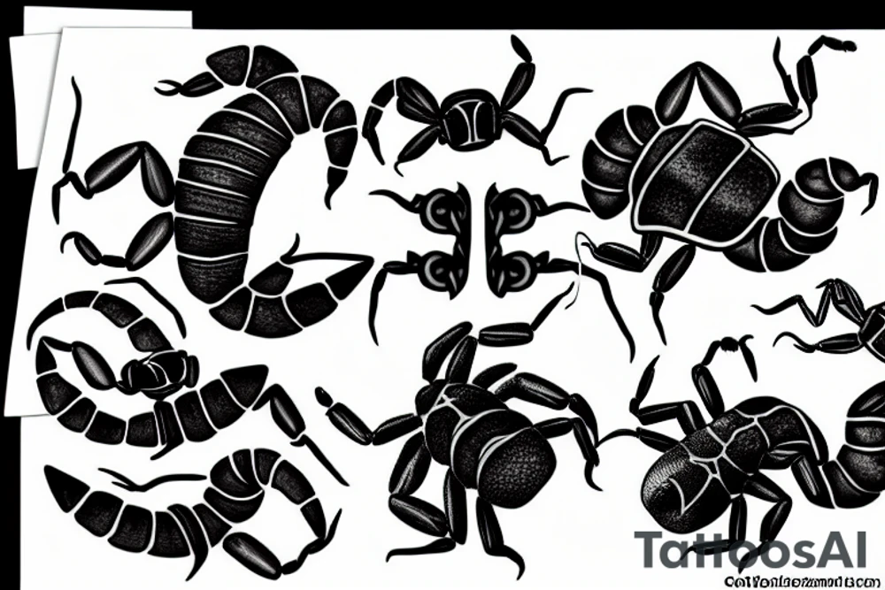 scorpion tattoo idea