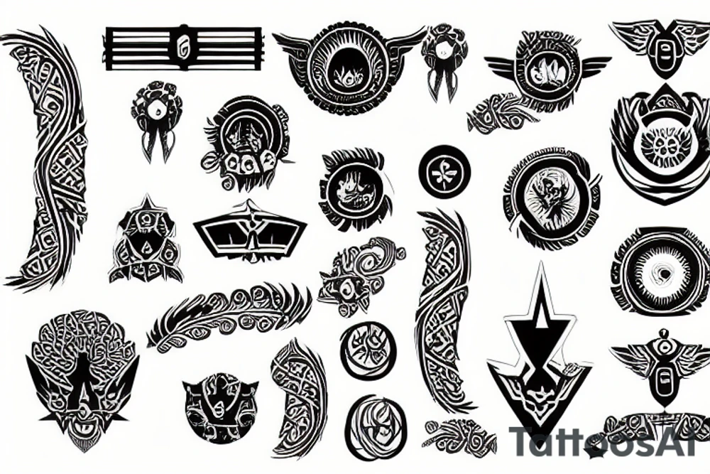 Ukrainian symbol tattoo idea