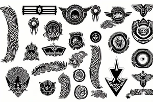 Ukrainian symbol tattoo idea