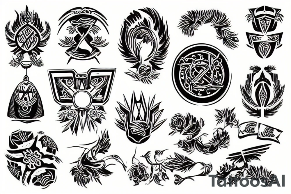 Ukrainian symbol tattoo idea