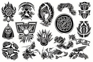 Ukrainian symbol tattoo idea