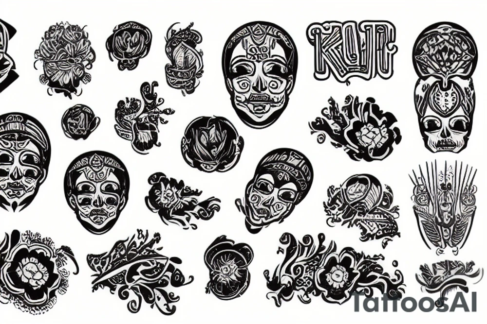 Ukrainian krest tattoo idea