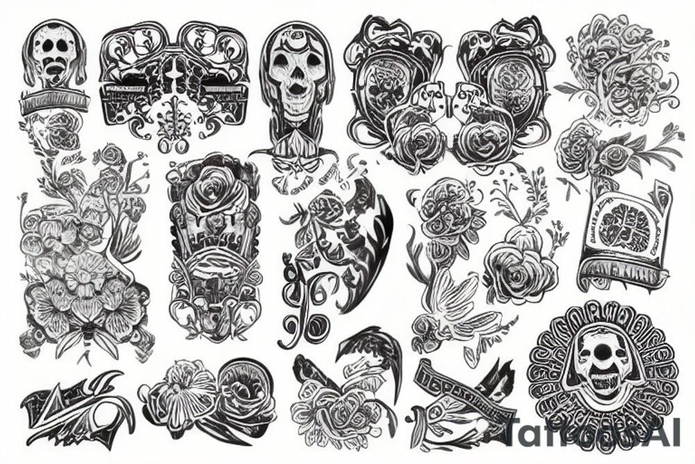 Ukrainian krest tattoo idea