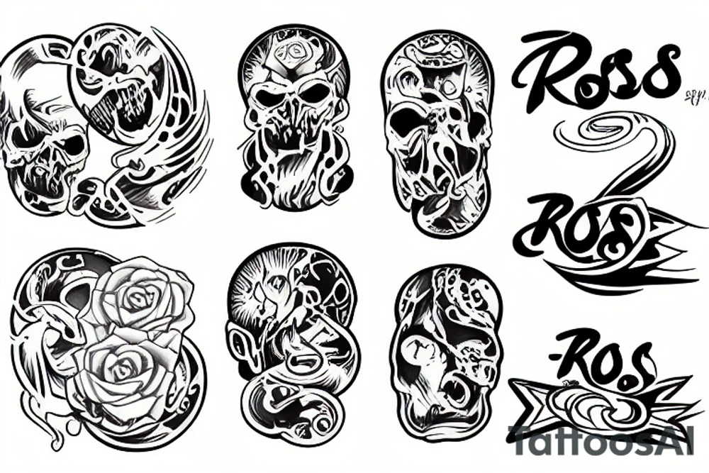 Says "Ross FM" tattoo idea