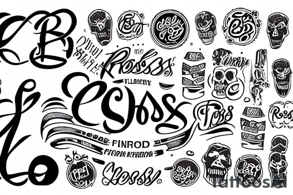 Says "Ross FM" tattoo idea