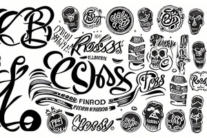 Says "Ross FM" tattoo idea
