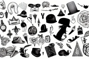gay travel tattoo idea