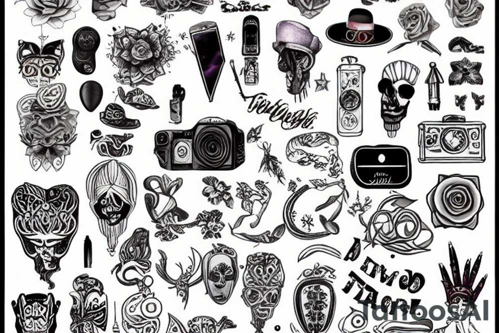 gay travel tattoo idea