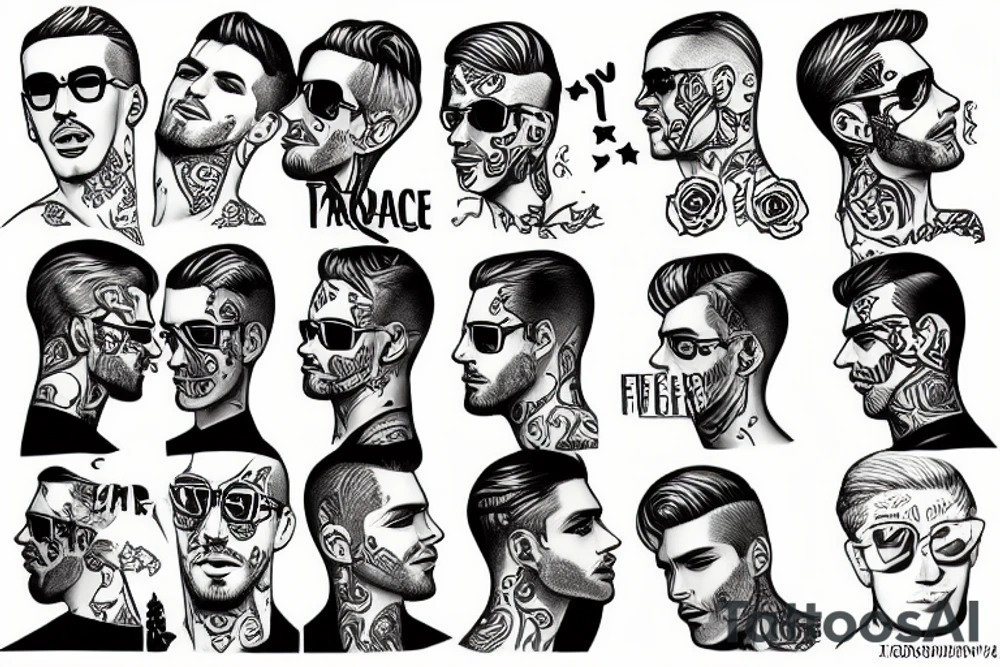 gay romance tattoo idea
