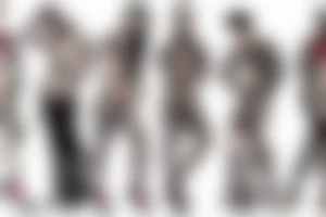 group of gay men wearing heels for a big party tattoo idea