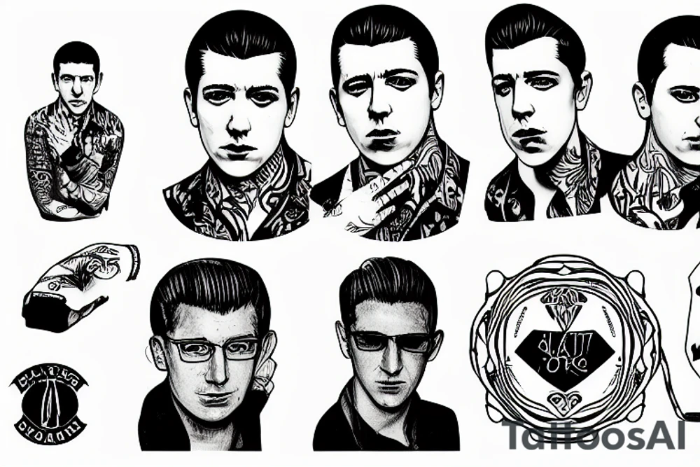 arctic monkeys tattoo idea