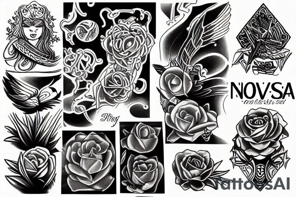 Nova star tattoo idea