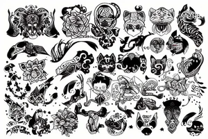 Leo the designer tattoo idea