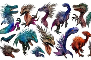 utahraptor tattoo idea