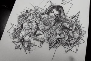 an open book tattoo idea