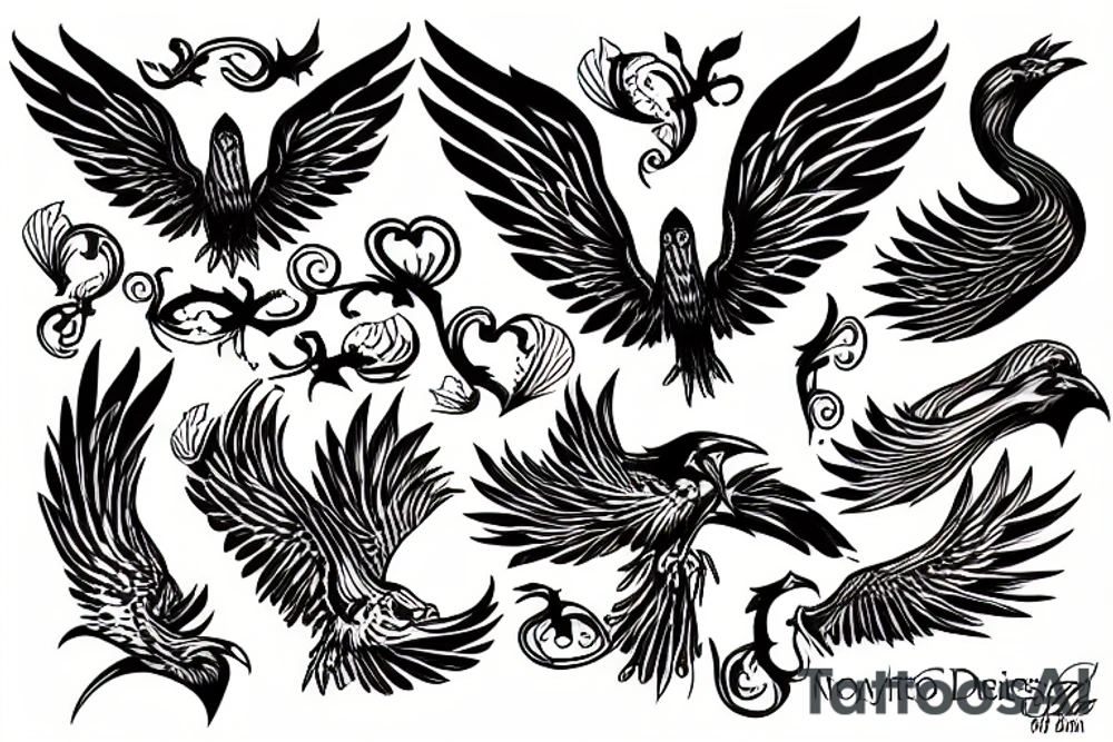 phoenix tattoo idea