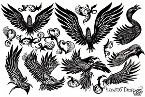 phoenix tattoo idea