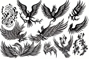 phoenix tattoo idea