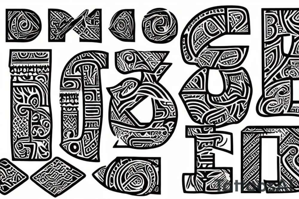 the letter E tattoo idea