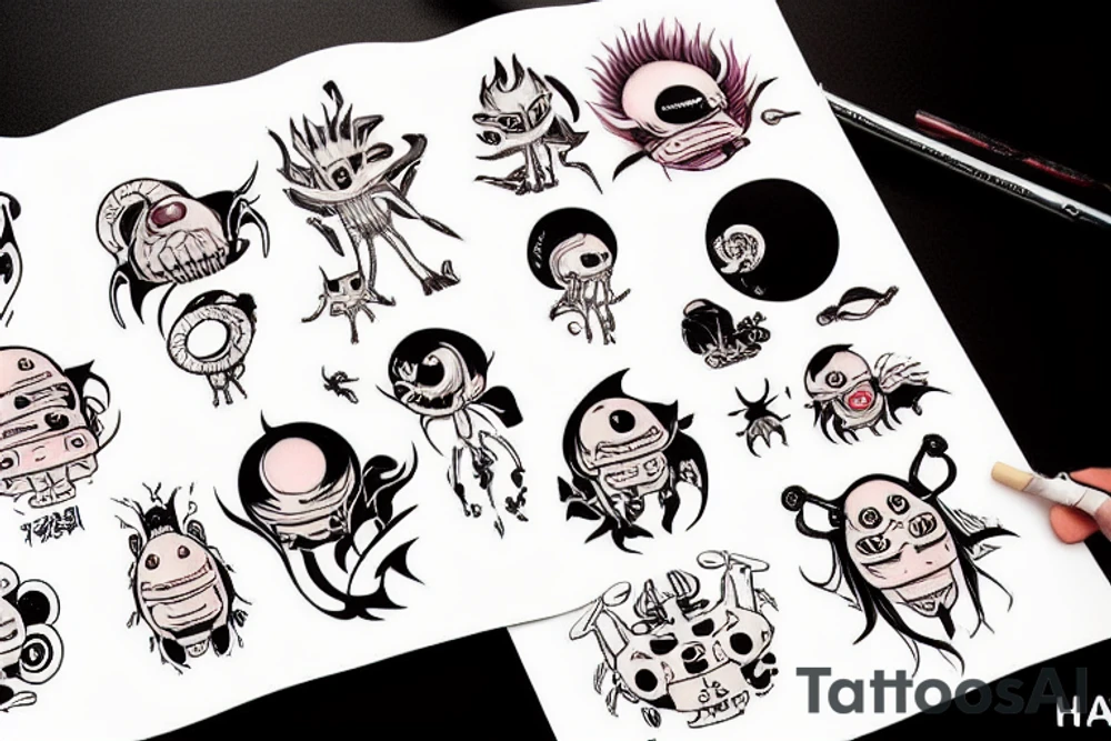 alien tattoo idea