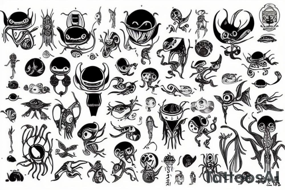 alien tattoo idea