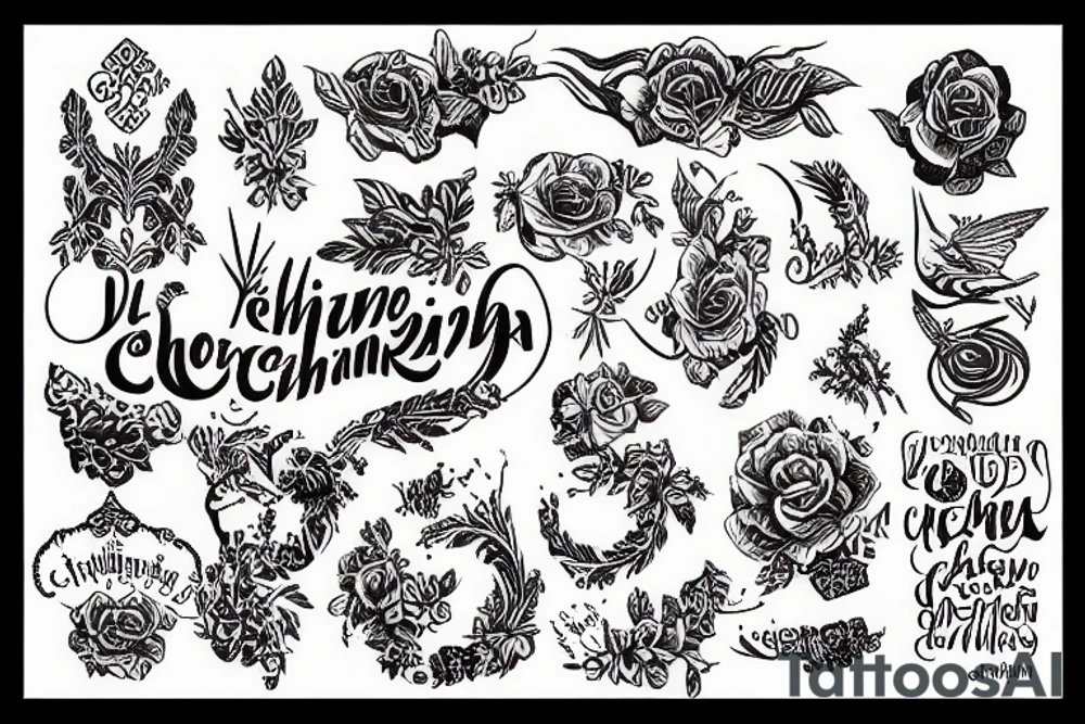 снежинка tattoo idea